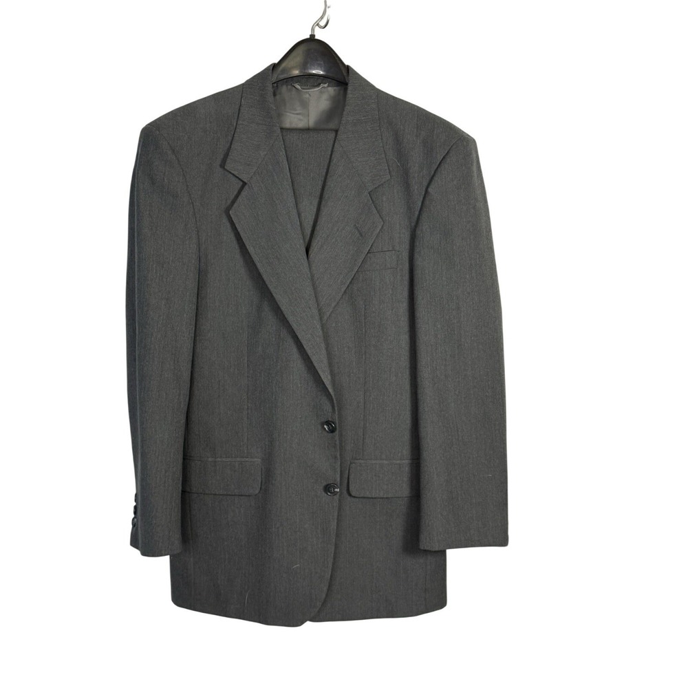 Foreman & Clark Mens Gray suit Size 42R 2 piece